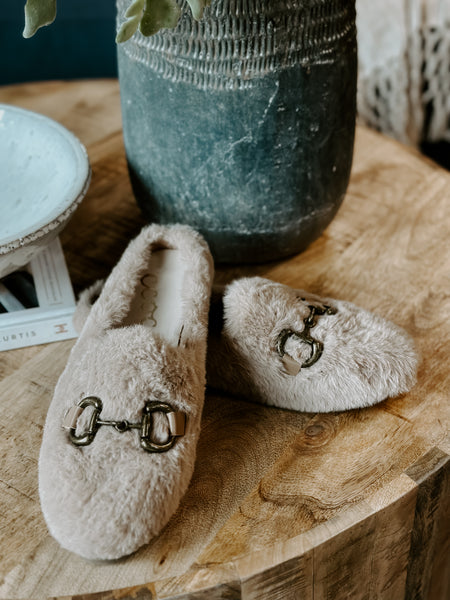 Fur Mule Slide – Rustic Lantern & Co
