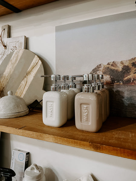 Earthenware Soap Dispenser