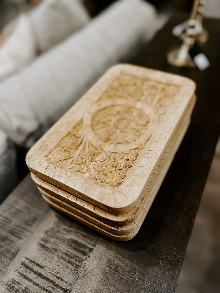 Lennon Carved Tray