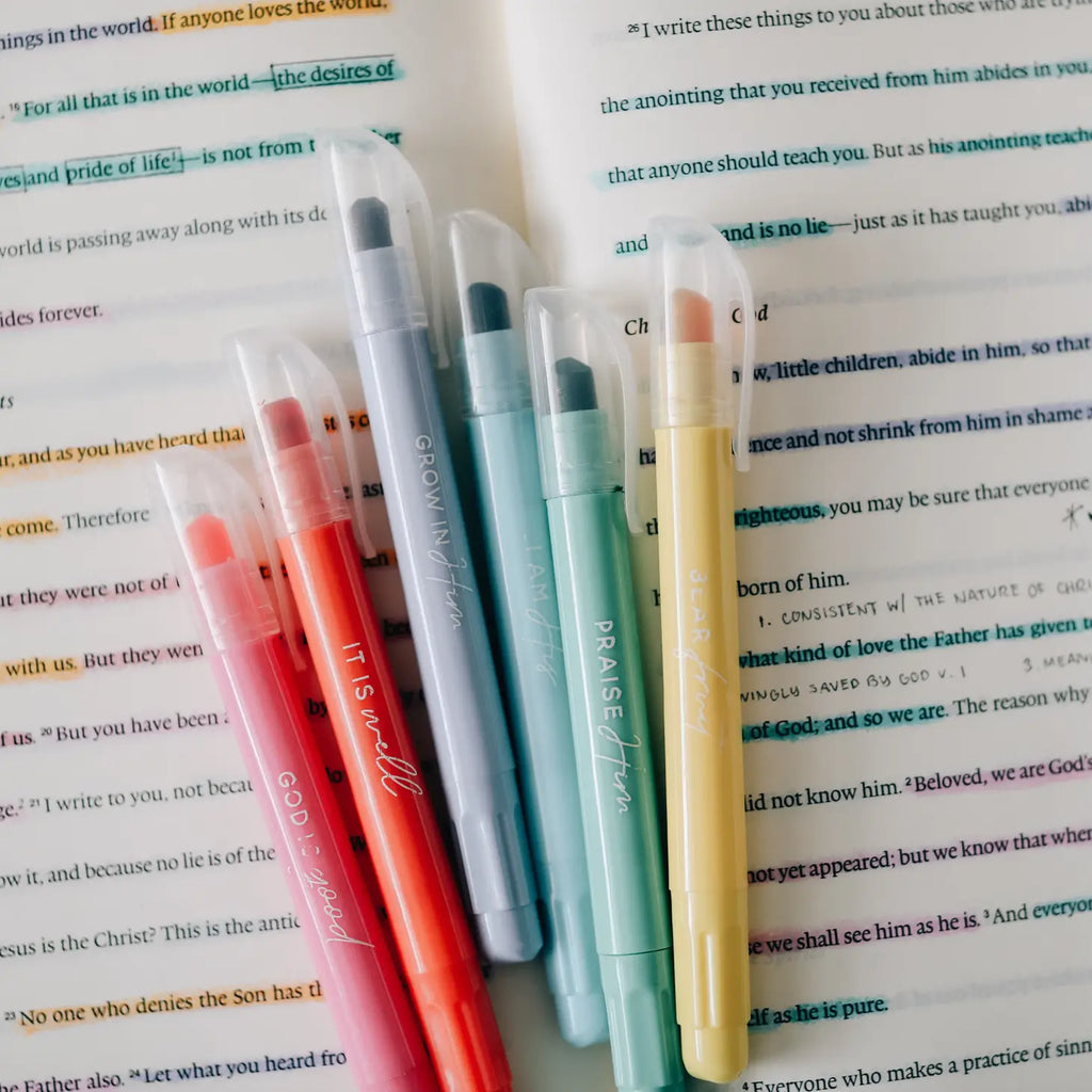 Quoted  Bible Highlighter Set