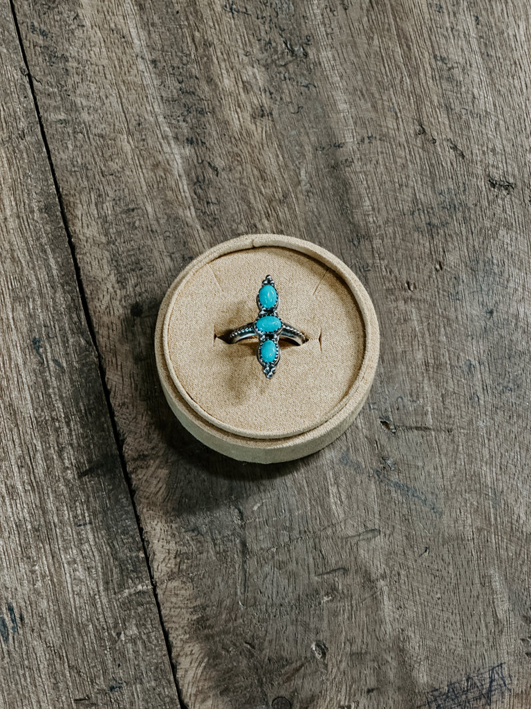 Multi Stone Turquoise Ring