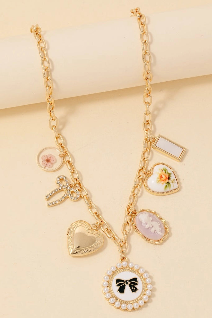 Bowtiful Charm Necklace