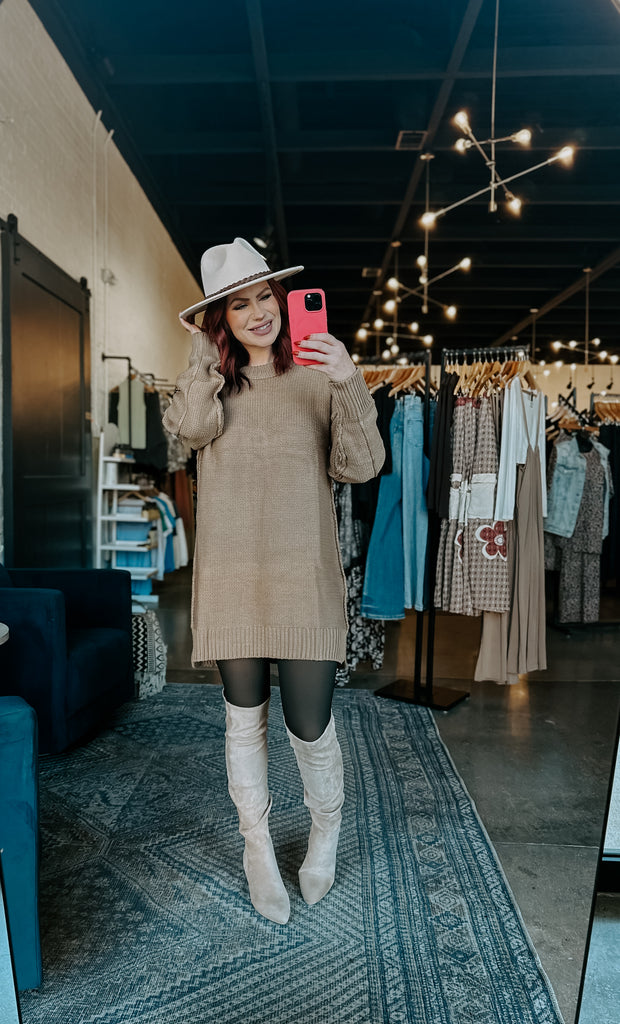 Chunky Sweater Dress