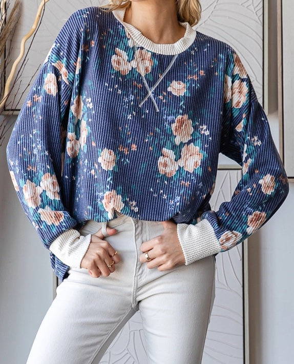 Fiona Floral Top