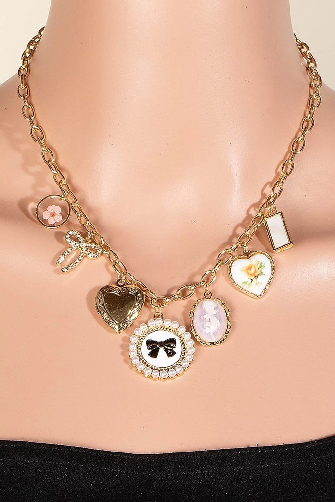 Bowtiful Charm Necklace