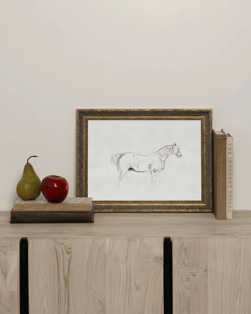 Horse Sketch Art