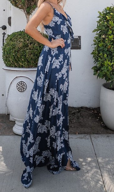 Royal Floral Maxi