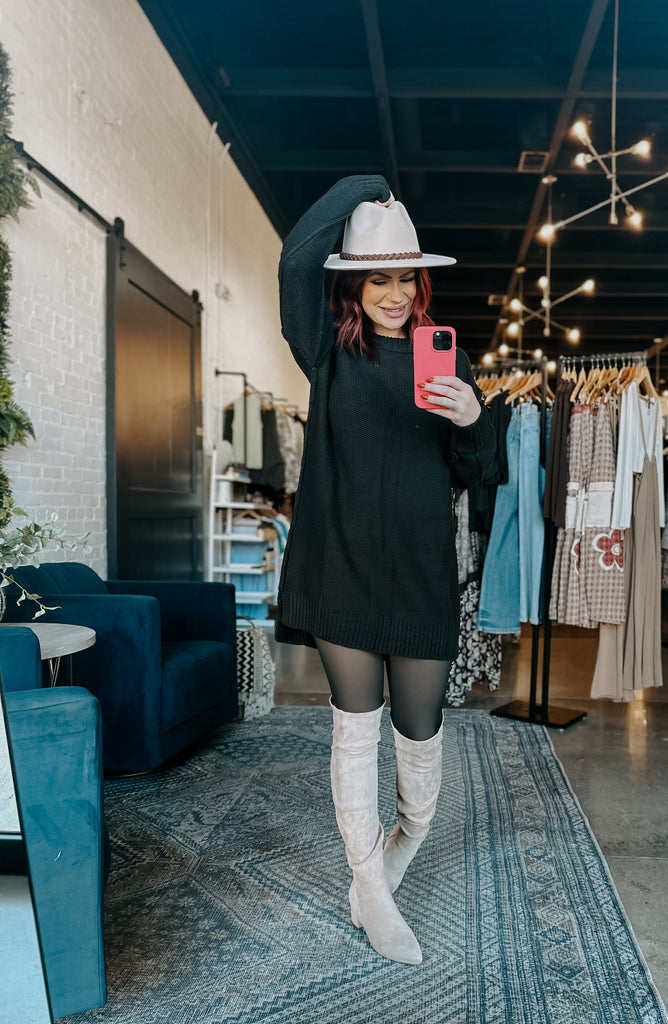 Chunky Sweater Dress