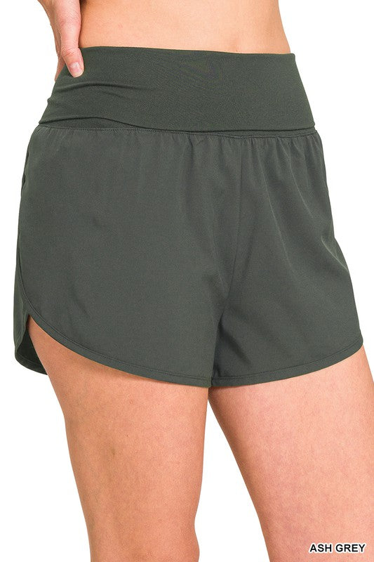 Fold Over Active Shorts