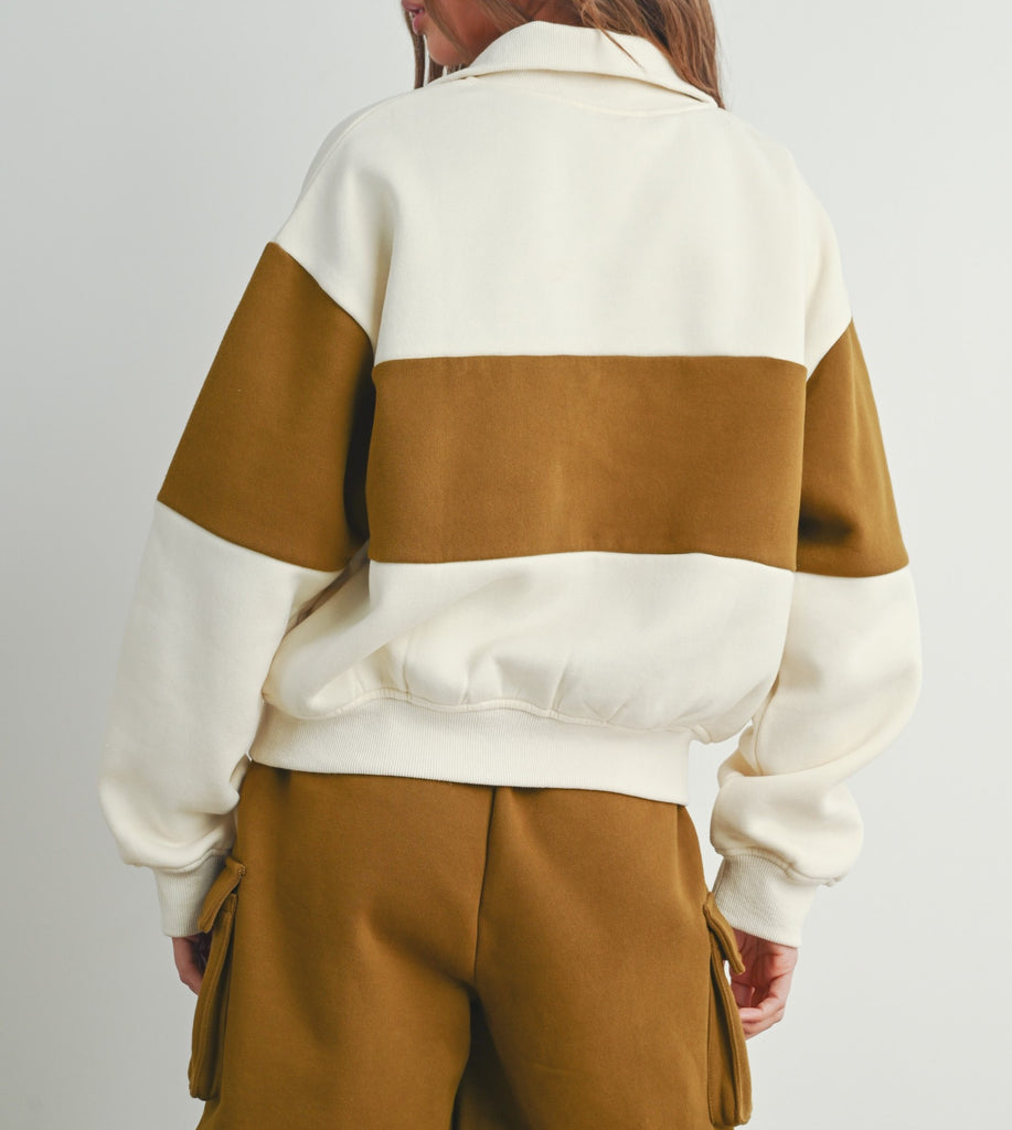 Color Block Sweatshirt