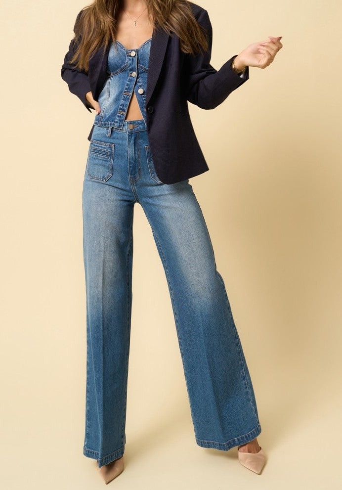 Hilly Wide Leg Jeans