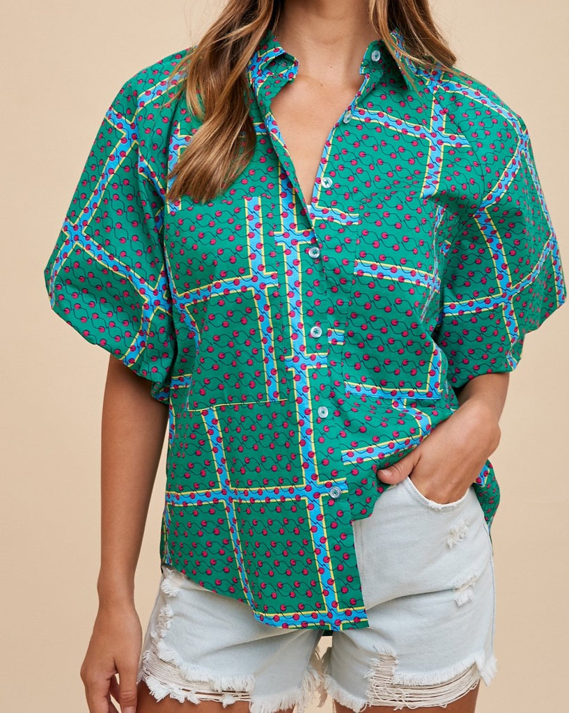 Geo Blouse