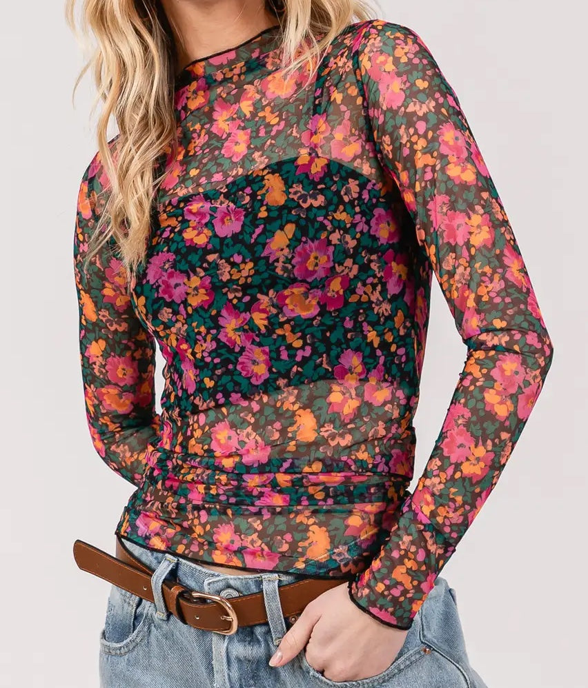 Filly Floral Top