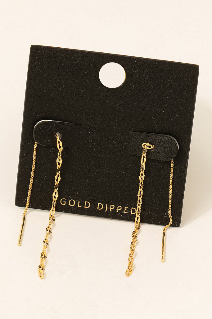 Chain Threader Earrings