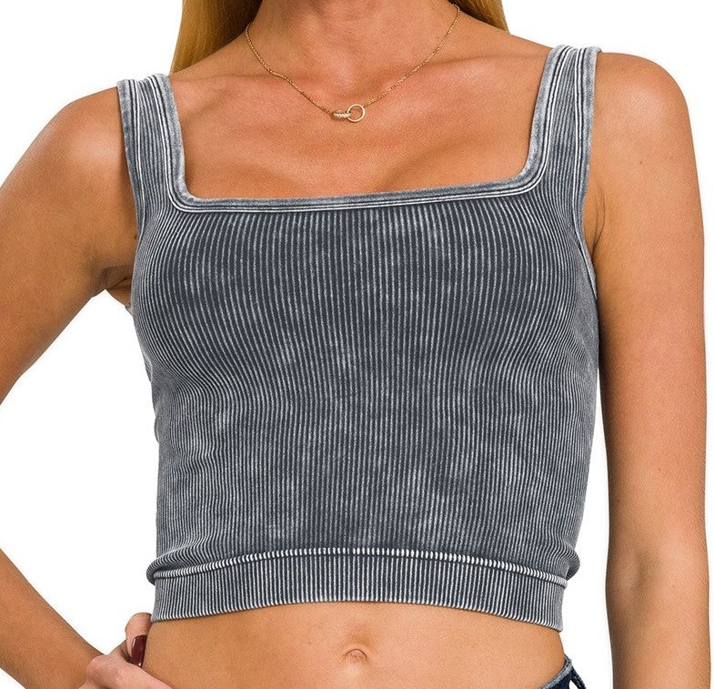 Two Way Ribbed Tank