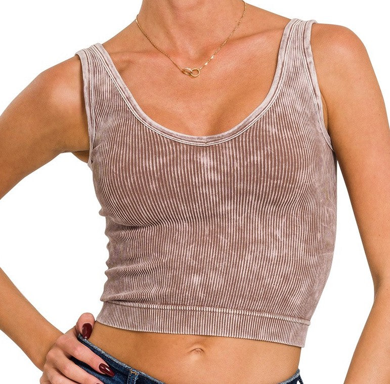 Two Way Ribbed Tank