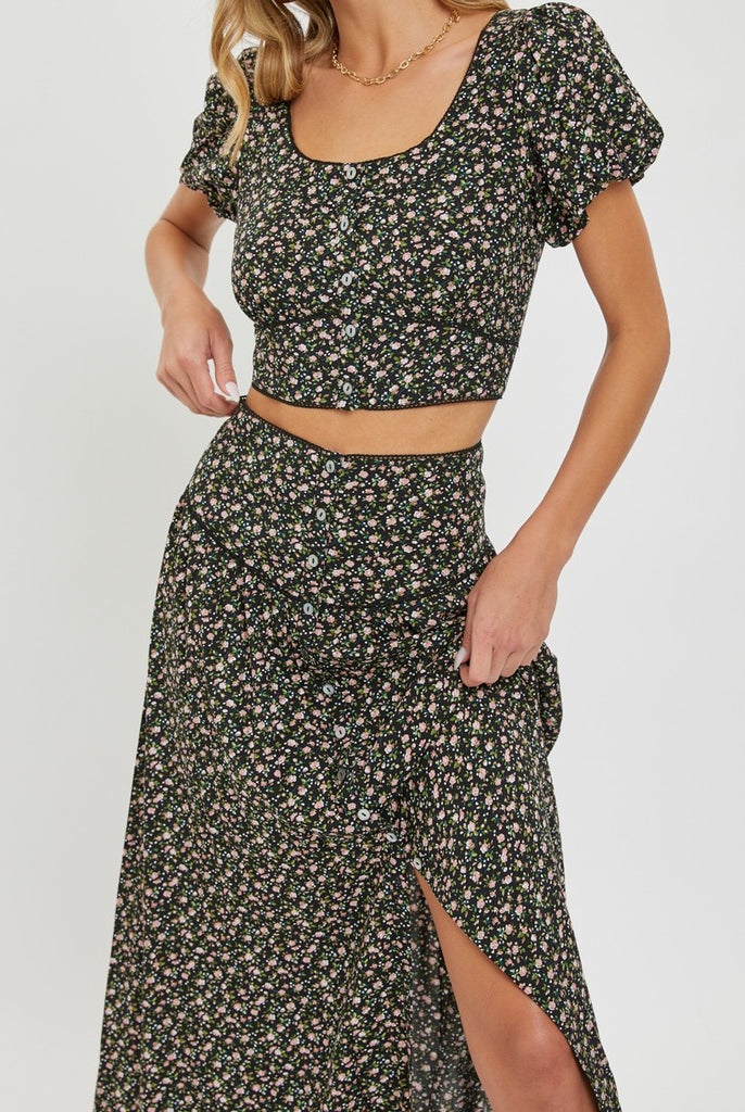 Ditsy Floral Skirt