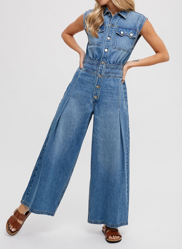 Denim Jumpsuit