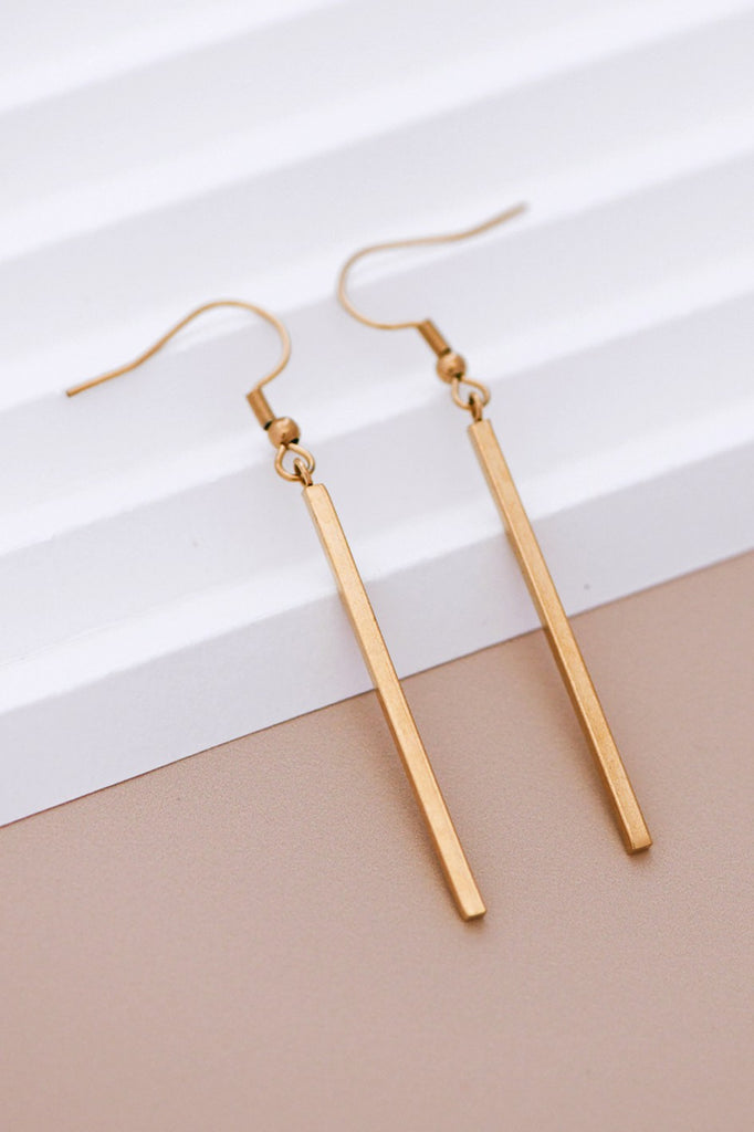 Long Bar Earrings