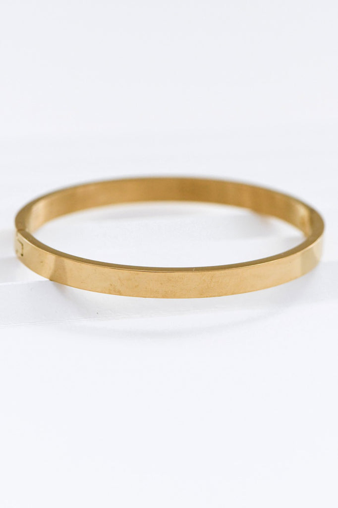 Gold Bangle Bracelet