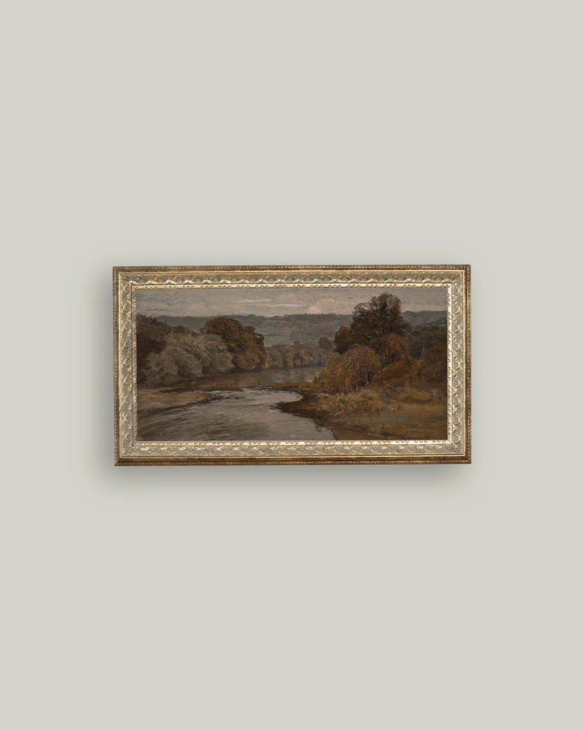 Autumn River Wall Art