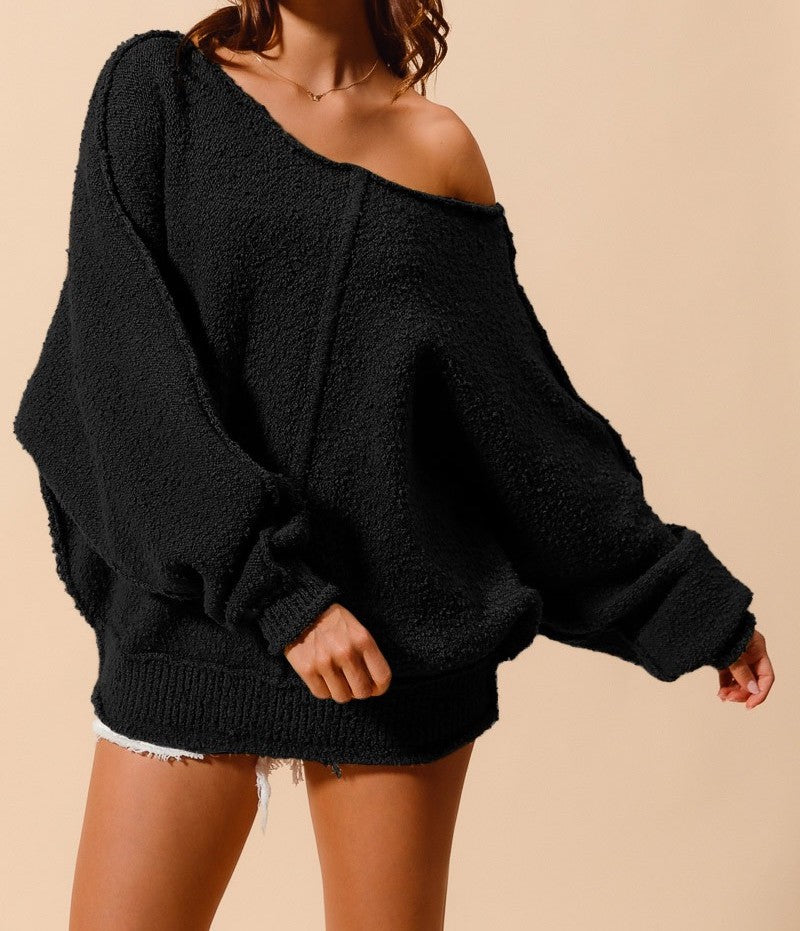 Cold Shoulder Sweater