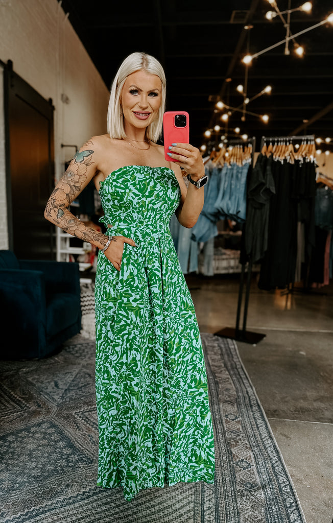 Lilly Green Jumpsuit