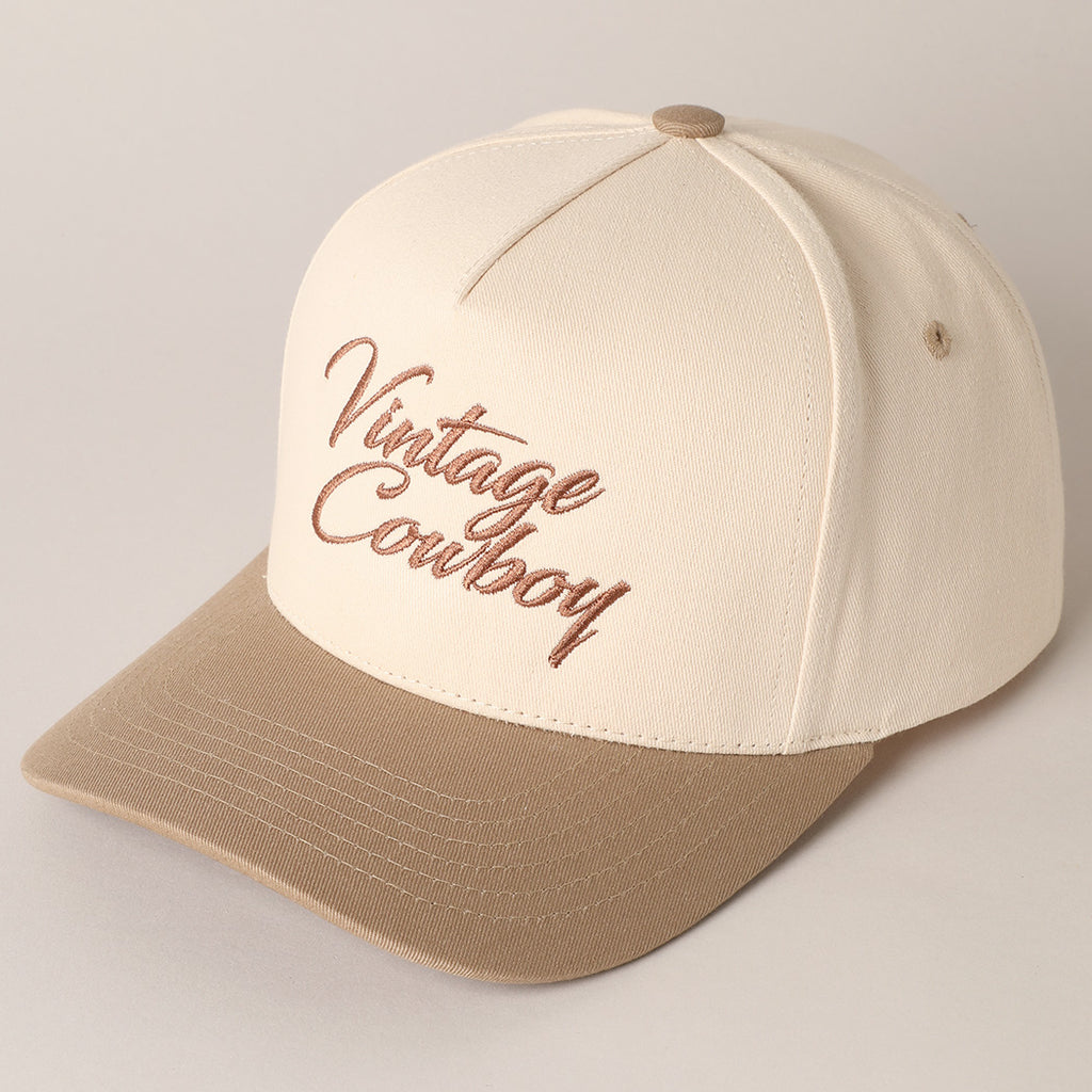 Vintage Cowboy Cap