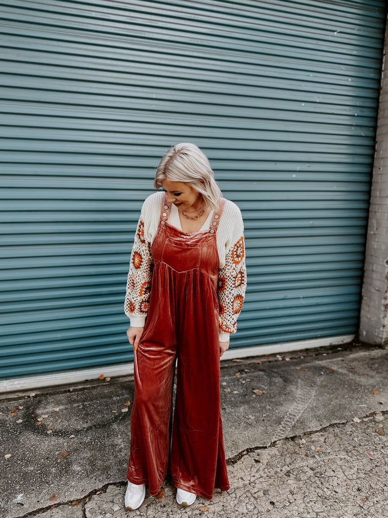 Velvet Overalls