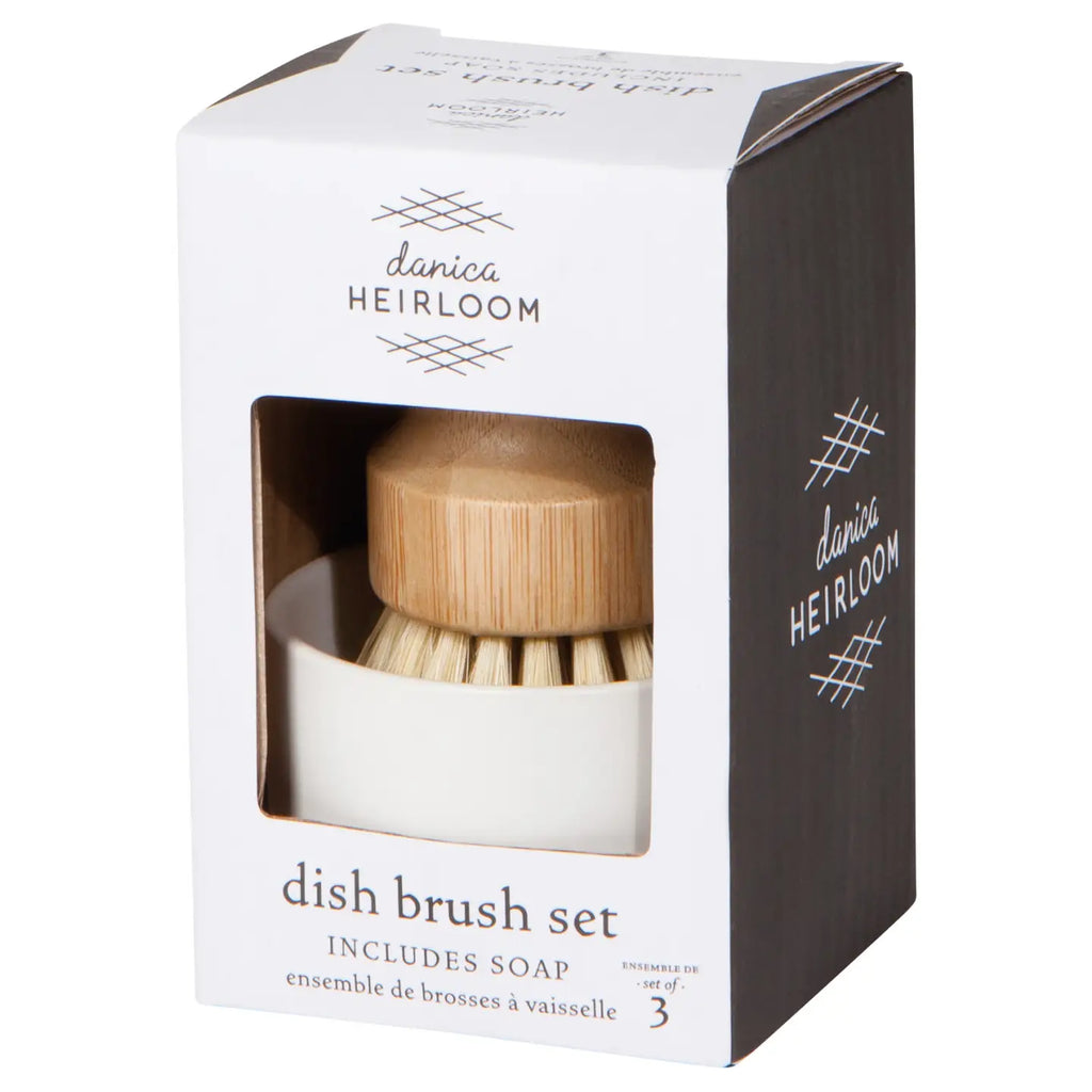 Dish Brush & Soap Set