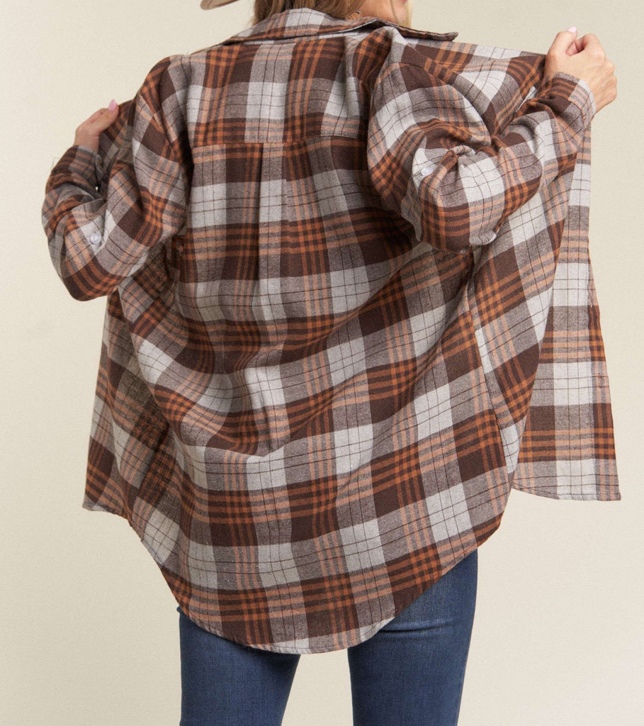 Penny Plaid Top