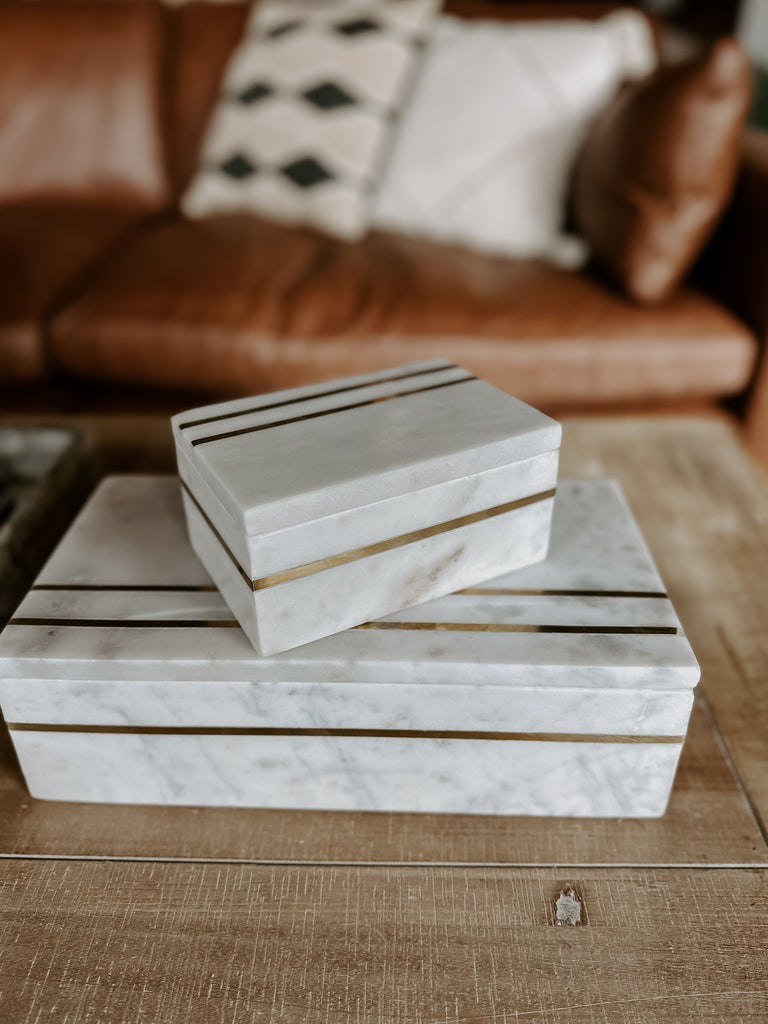 Marble Coffee Table Box