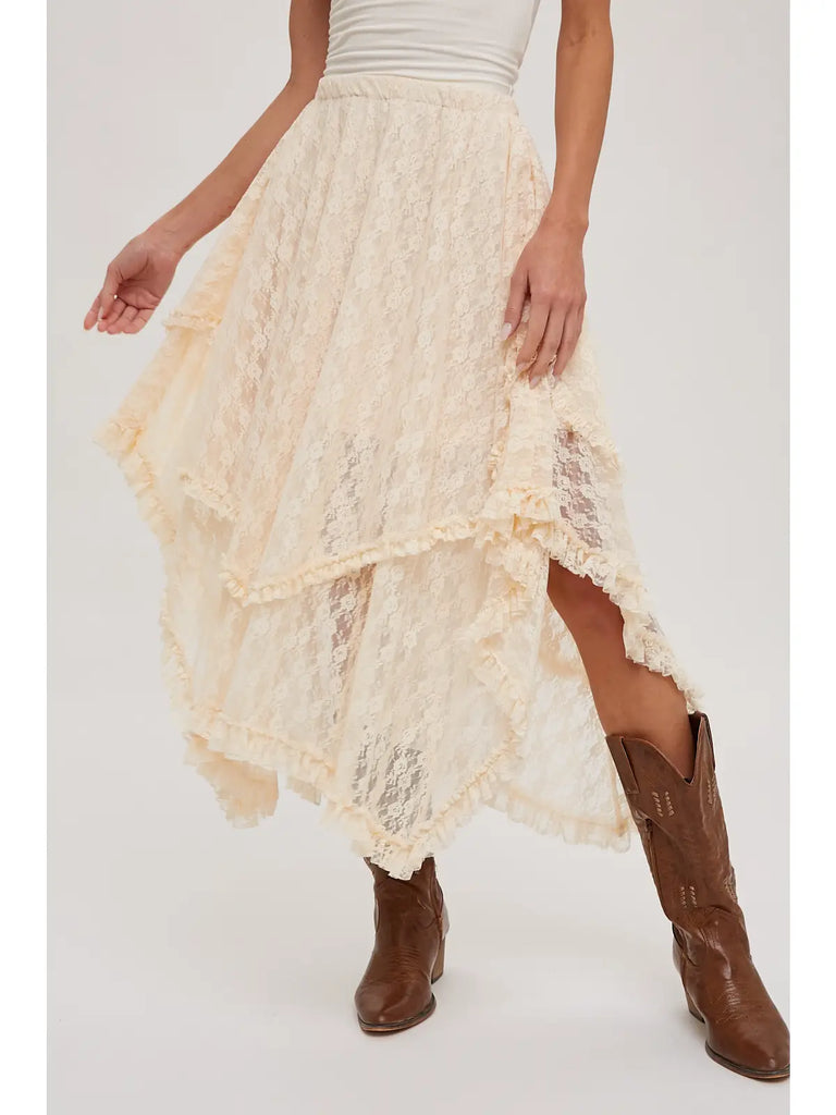 Boho Western Skirt