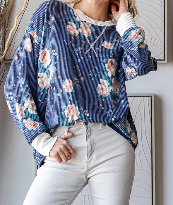 Fiona Floral Top