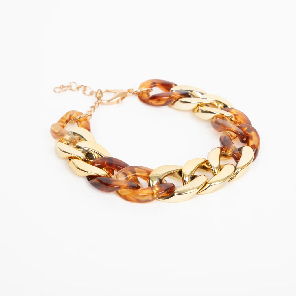 Resin Chain Bracelet