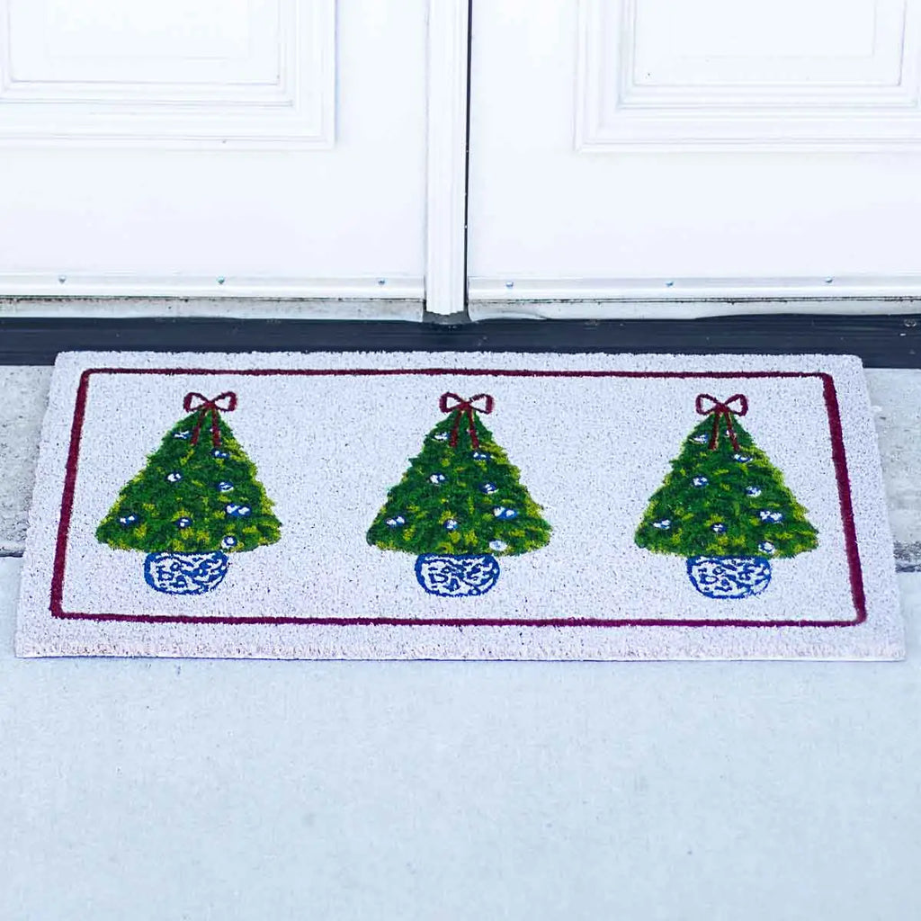 Christmas Tree Doormat