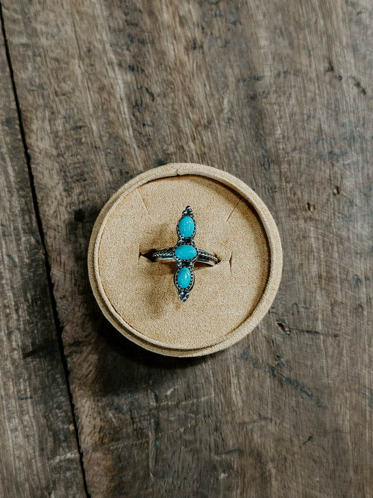 Multi Stone Turquoise Ring