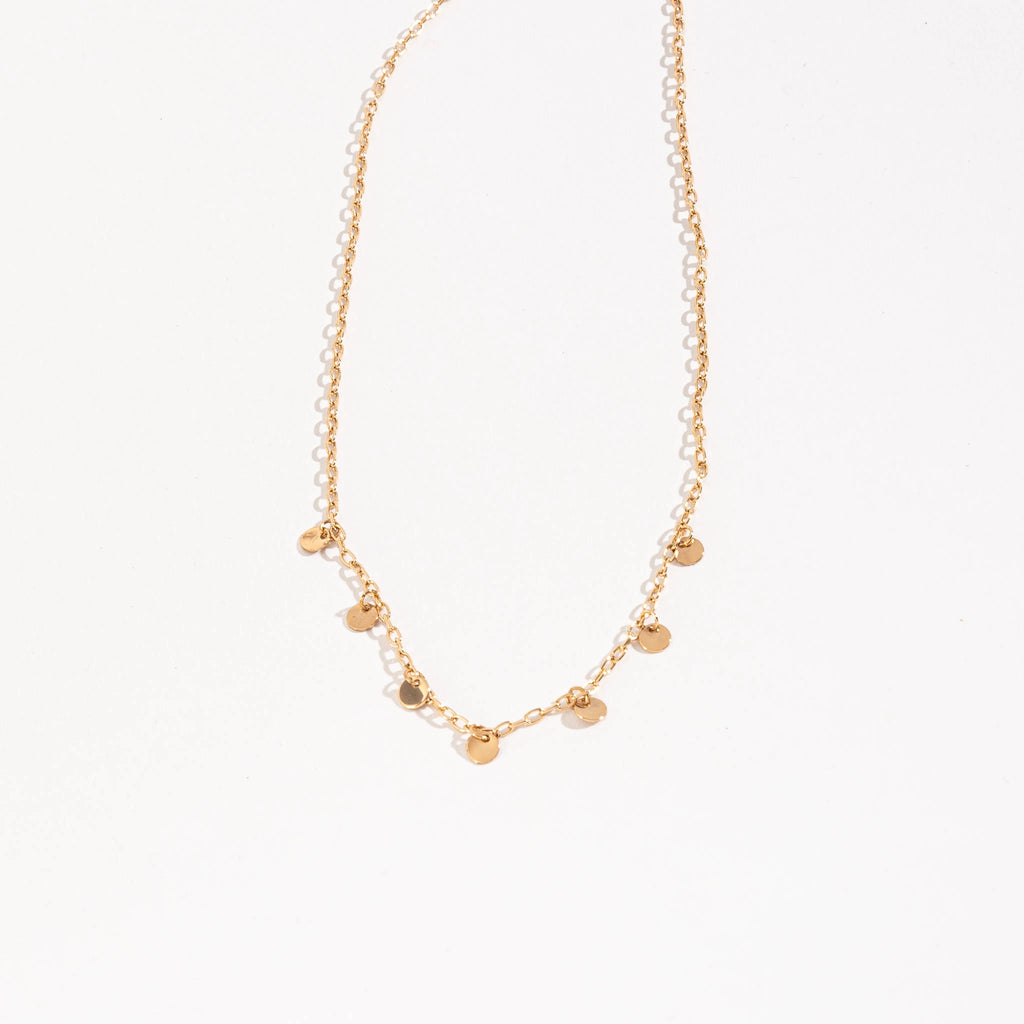 Layer Me Disk Necklace