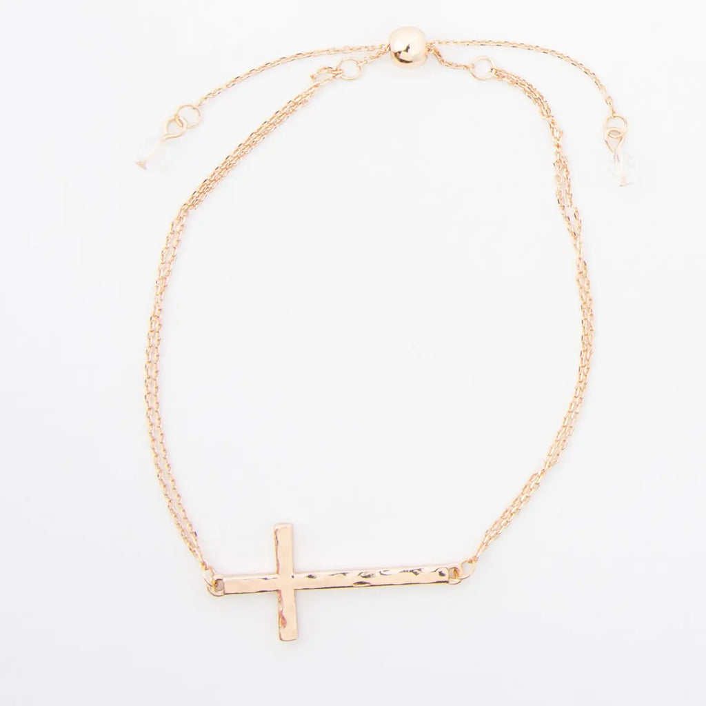 Cross Chain Bracelet