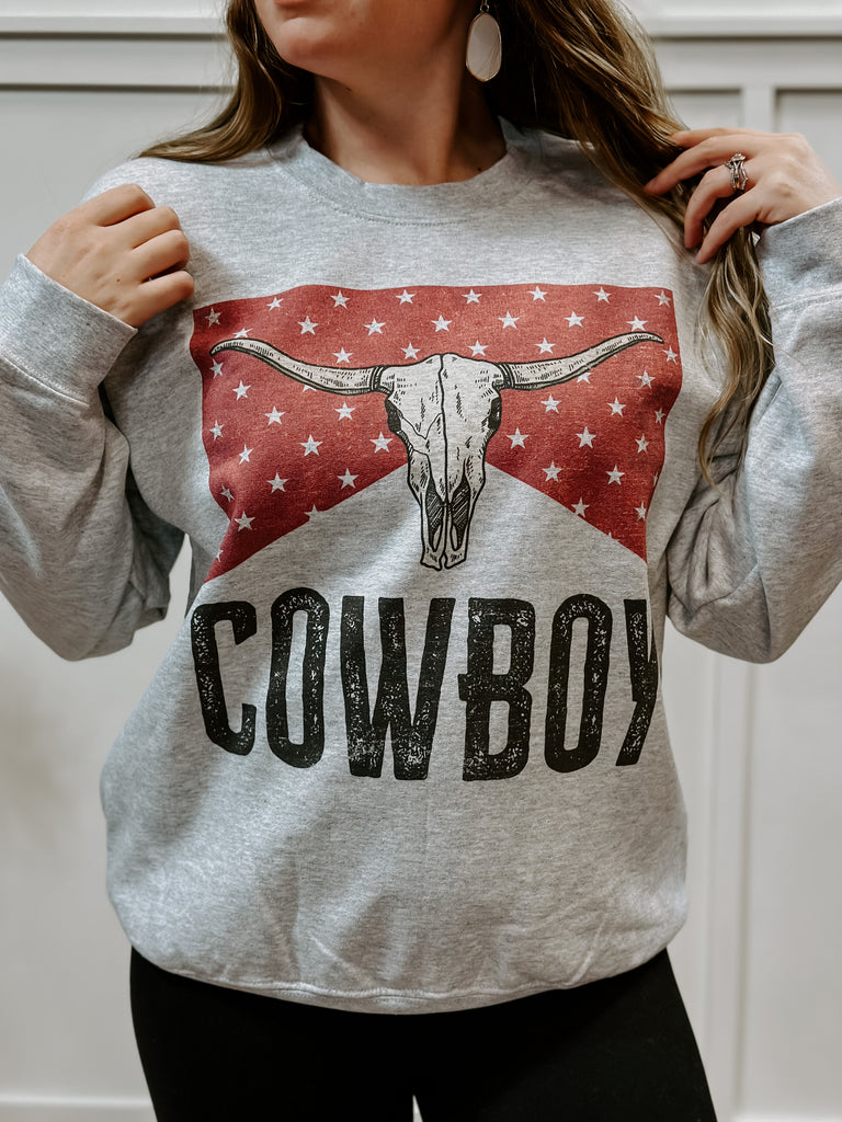 Cowboy Longhorn Sweatshirt