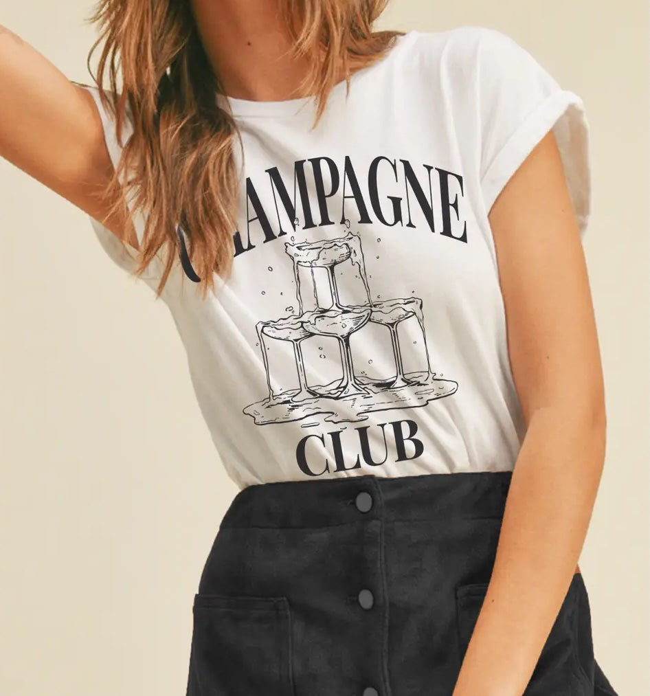 Champagne Tee