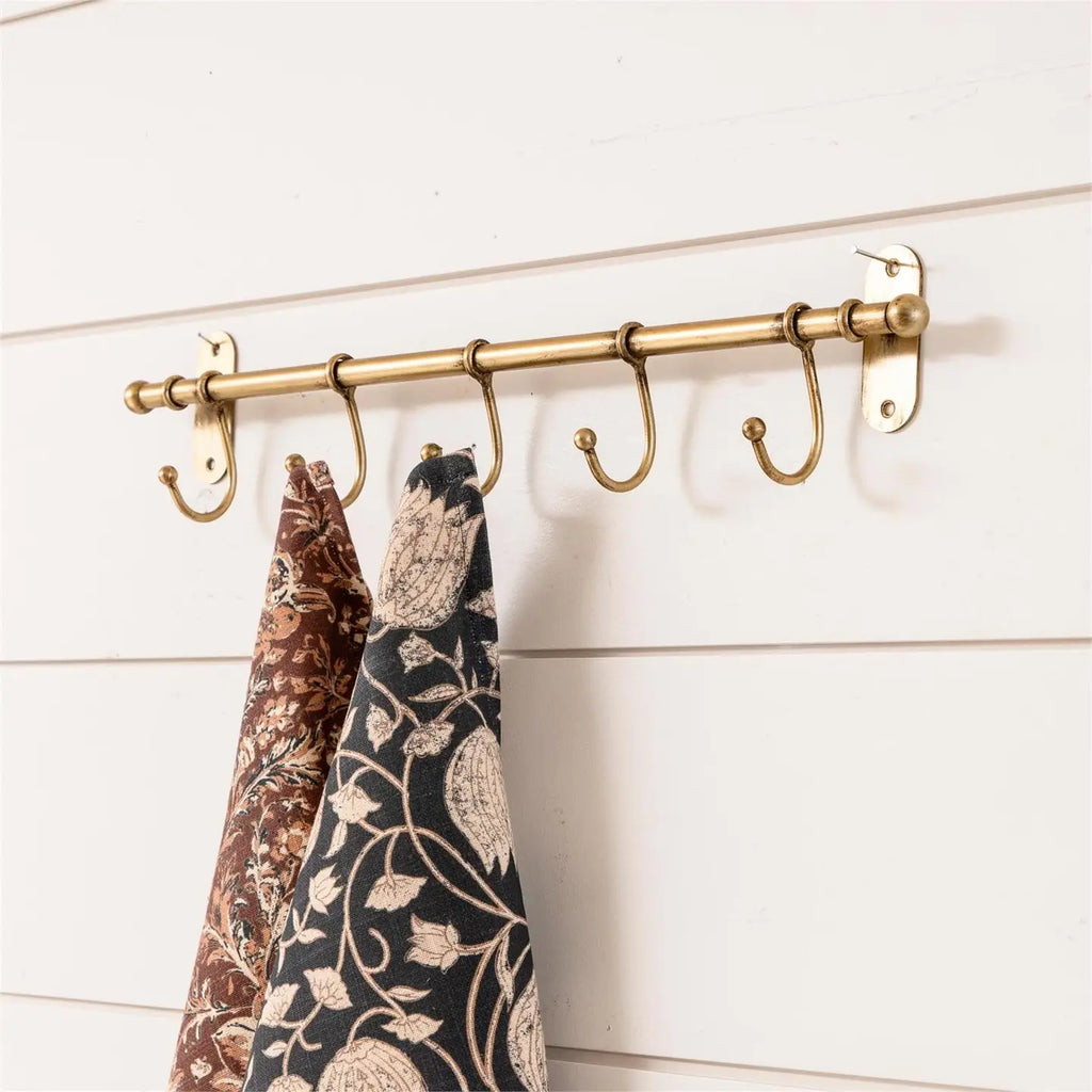 Antiqued Brass Hooks