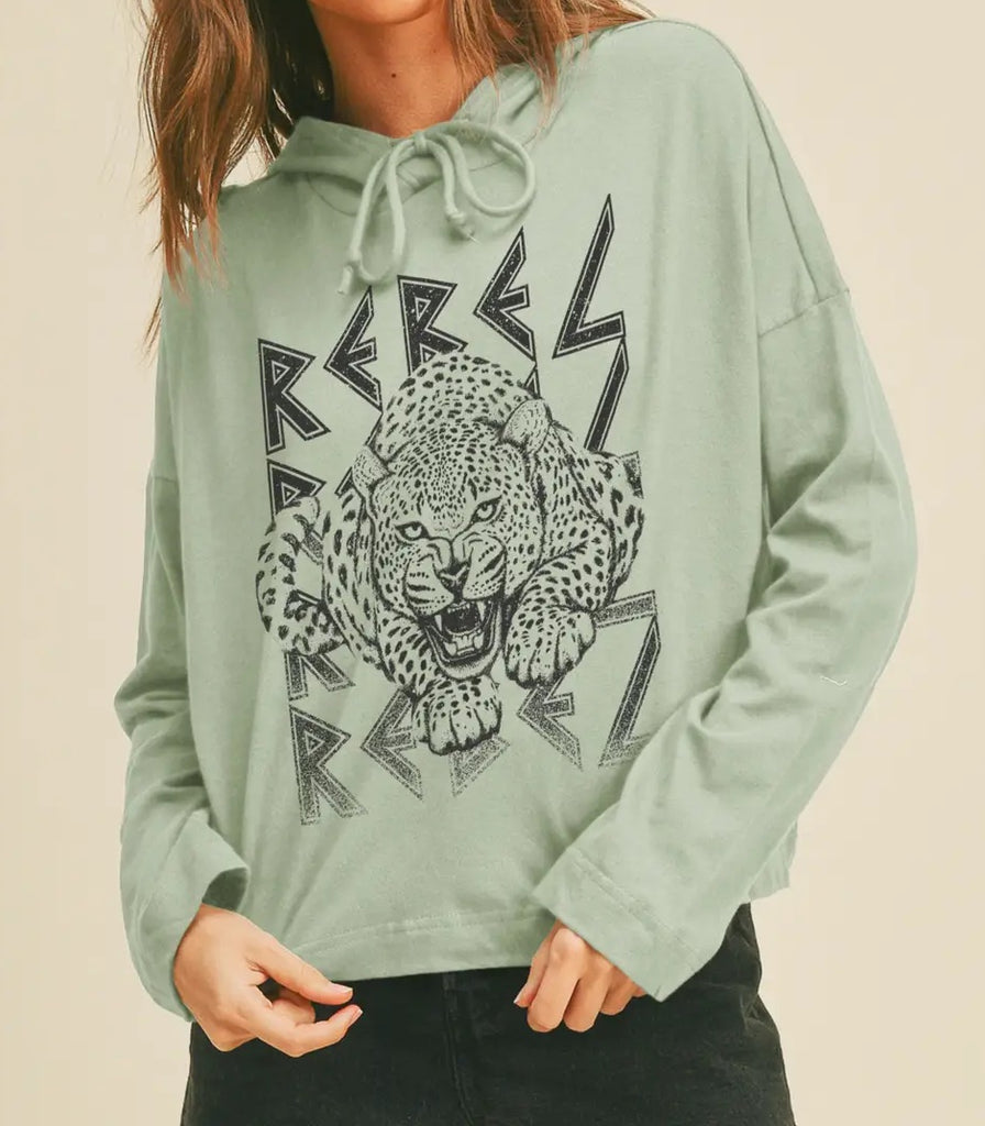 Rebel Rock N Roll Hoodie