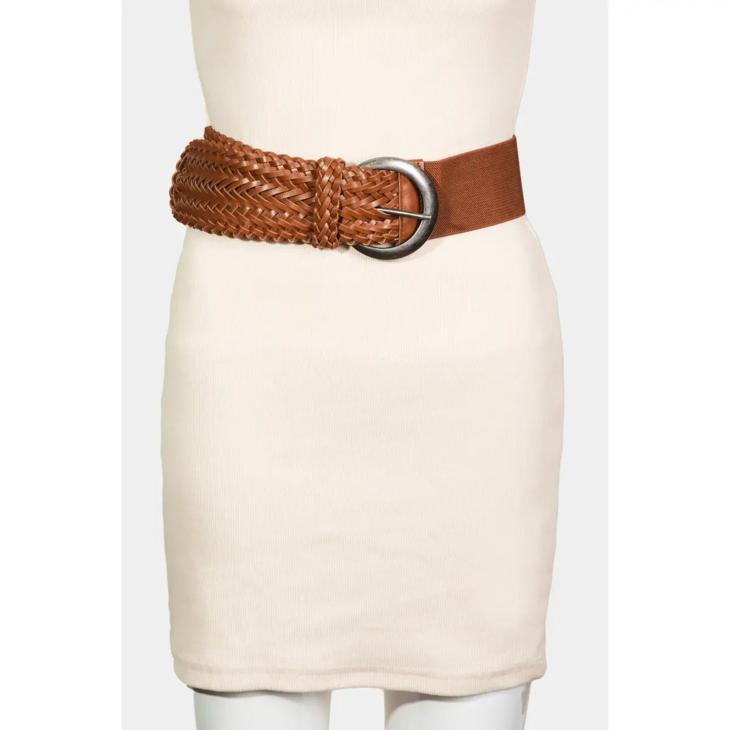 Faux Braided Belt