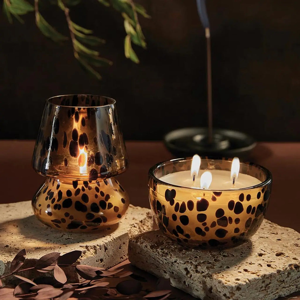 Tortoise Shell Candle