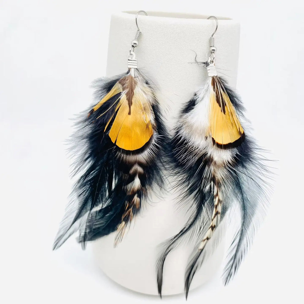 Feather Love Earrings