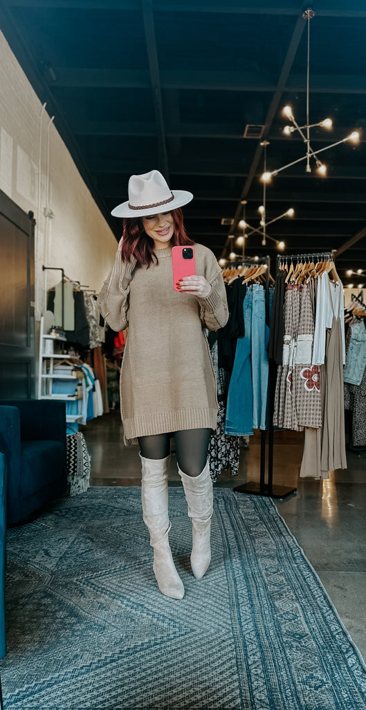 Chunky Sweater Dress