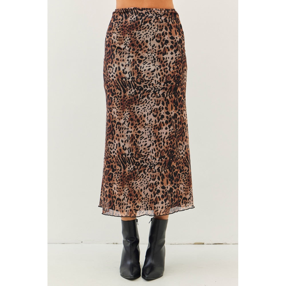 Leopard Love Skirt