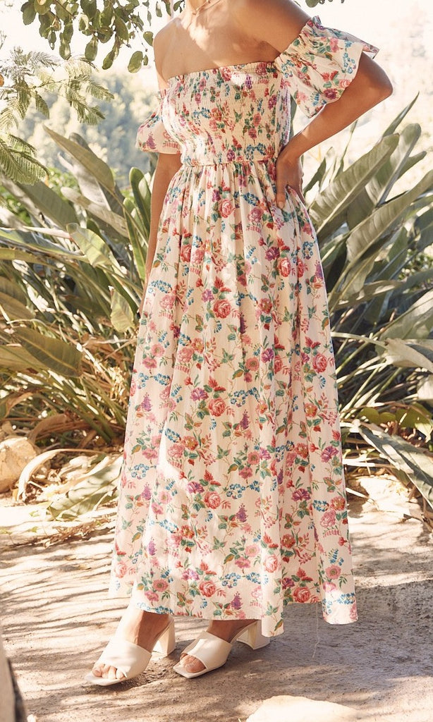 Off The Shoulder Maxi Dress