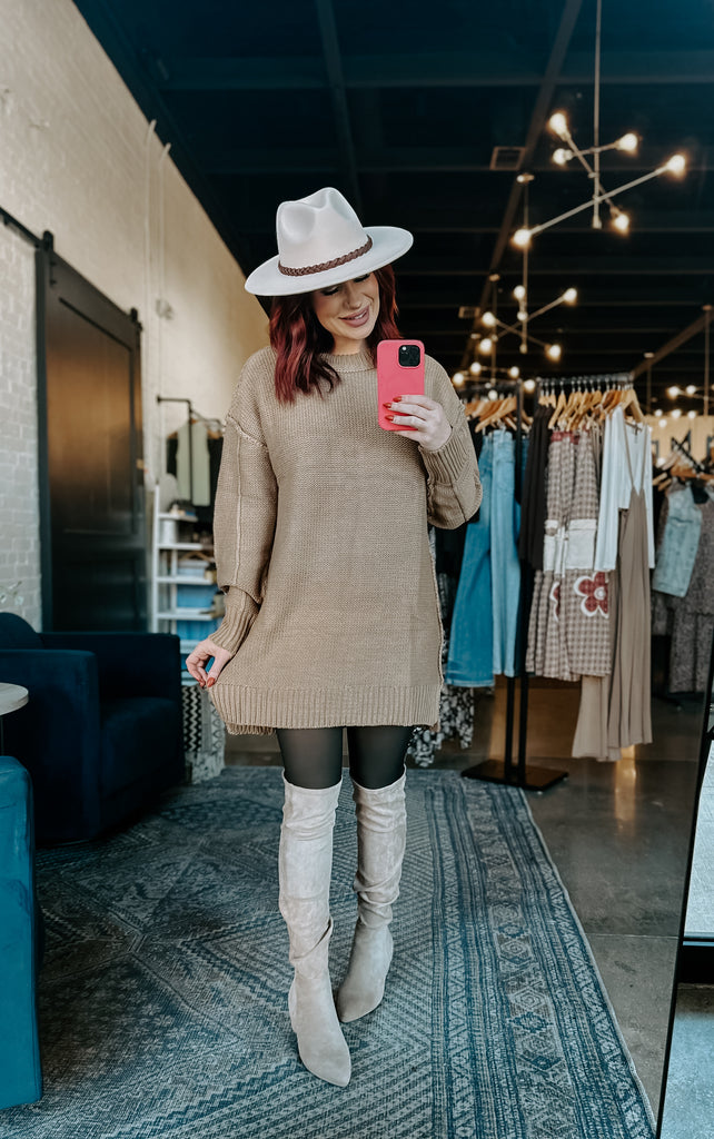 Chunky Sweater Dress